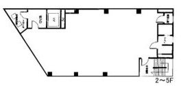 麹町サイトビル5F 間取り図