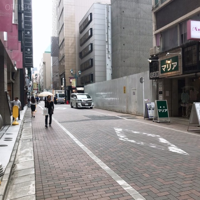 竹中銀座ビルデイング ビル前面道路