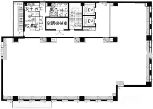 ヤマタネ箱崎ビル5F 間取り図