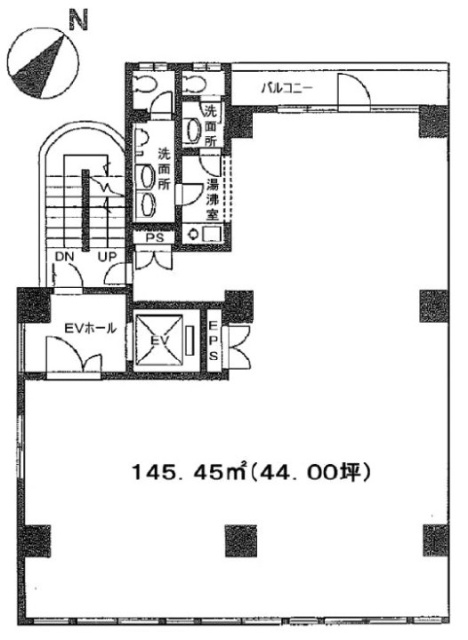 TOHYUビル2F 間取り図