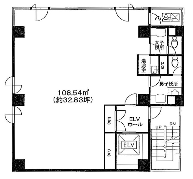 アセンド目黒ビル9F 間取り図