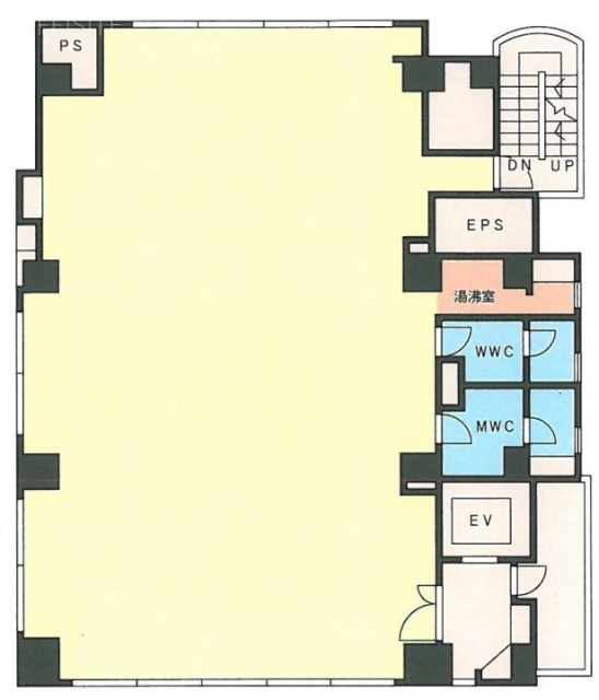 東興ビル8F 間取り図