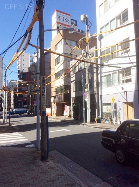 全豆(ゼントウ)ビル ビル周辺道路