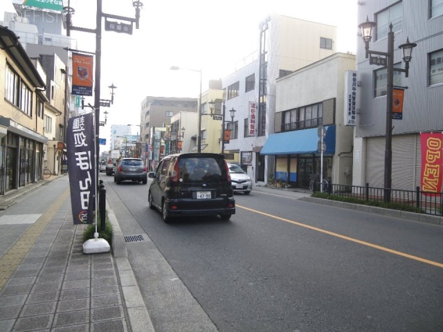 松本ビル ビル前面道路