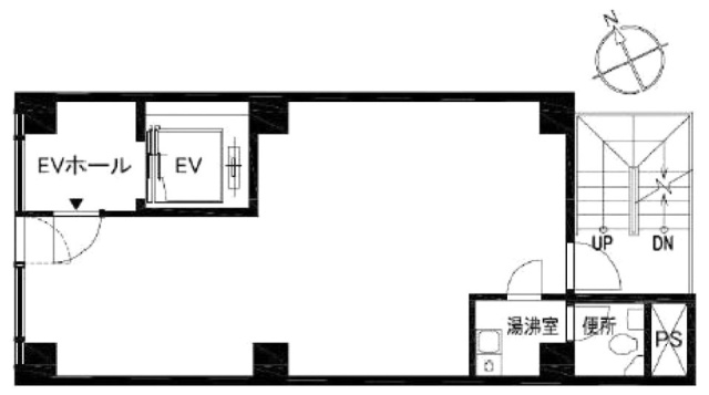 新橋KIビル8F 間取り図