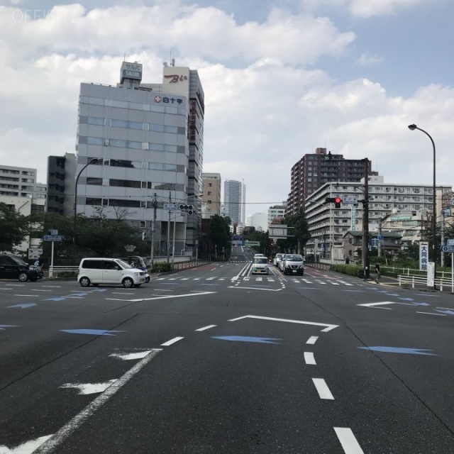 第一桂城ビル ビル前面道路