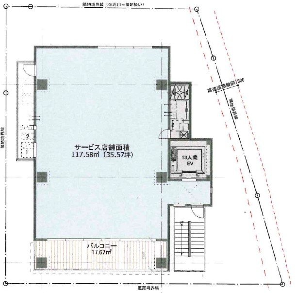 MEFULL木場ビル6F 間取り図