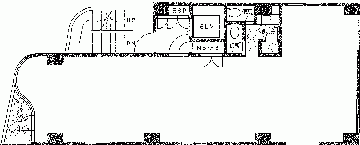 三雄舎ビル2F 間取り図