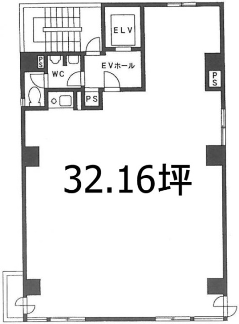 KYS西新宿3F 間取り図