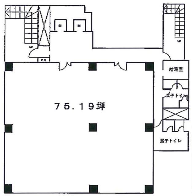 東洋ビル1F 間取り図