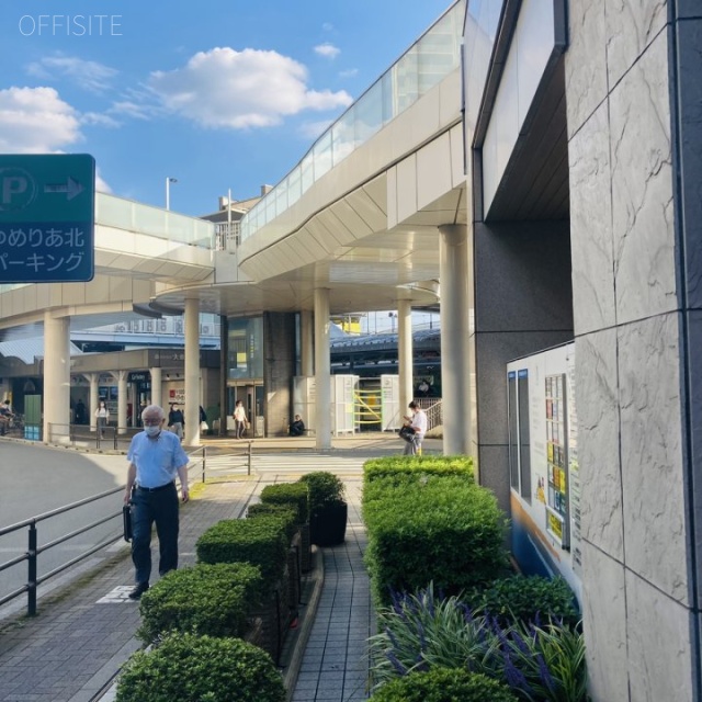 大泉学園ゆめりあ1 ビル前面道路