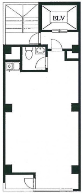 岩井ビル4F 間取り図