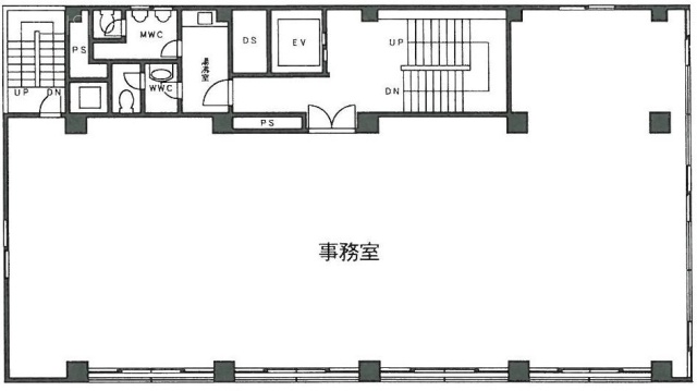 晴花(せいか)ビル6F 間取り図