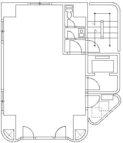 東上野ミヤマビル8F 間取り図