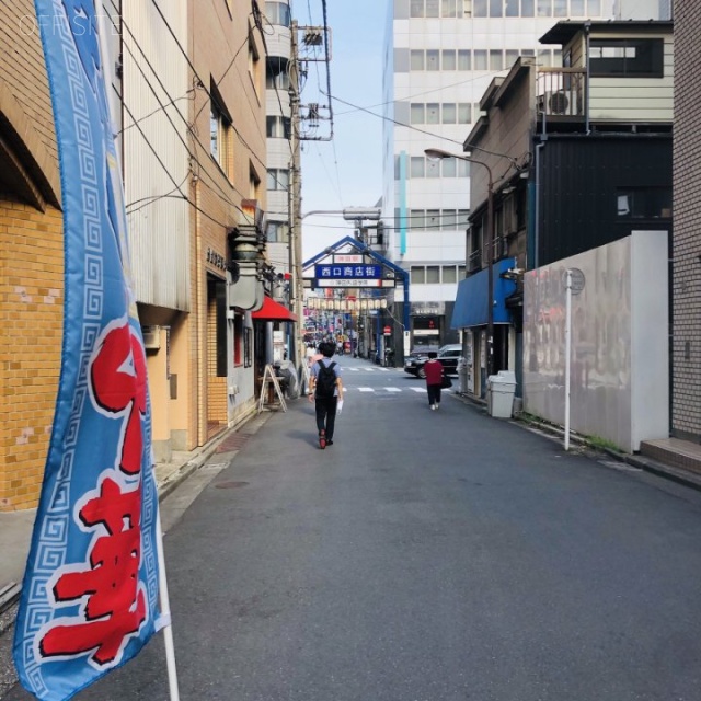 MIWAビル ビル前面道路