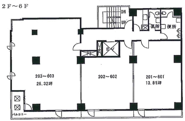 第20下川ビル2F 間取り図