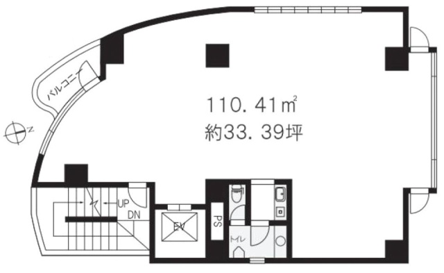 ルート南大井マスタービル第23F 間取り図