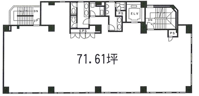 白金台ビル6F 間取り図