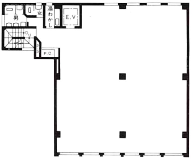 丹生(にう)ビル2F 間取り図