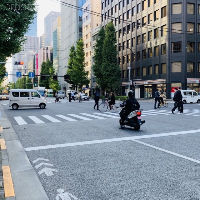 千代田21ビル ビル前面道路