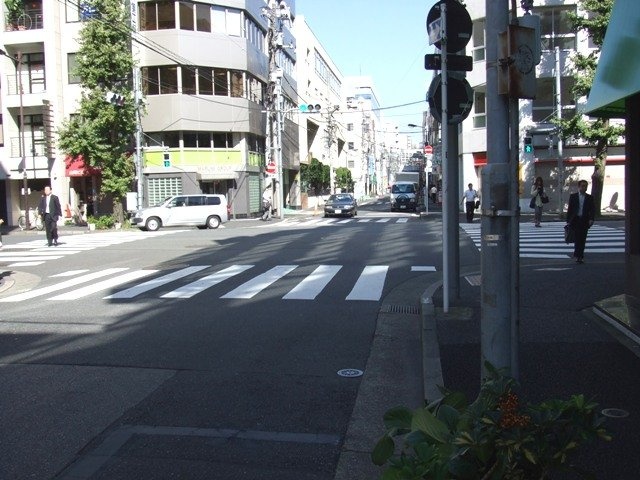 ハトヤビル ビル周辺道路