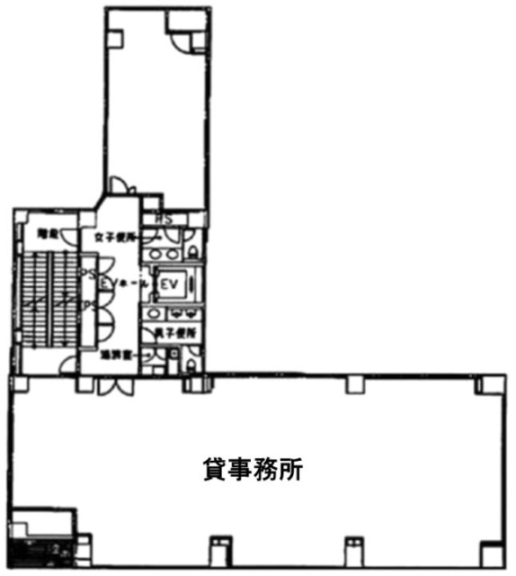 名鉄不動産竹橋ビル1 間取り図