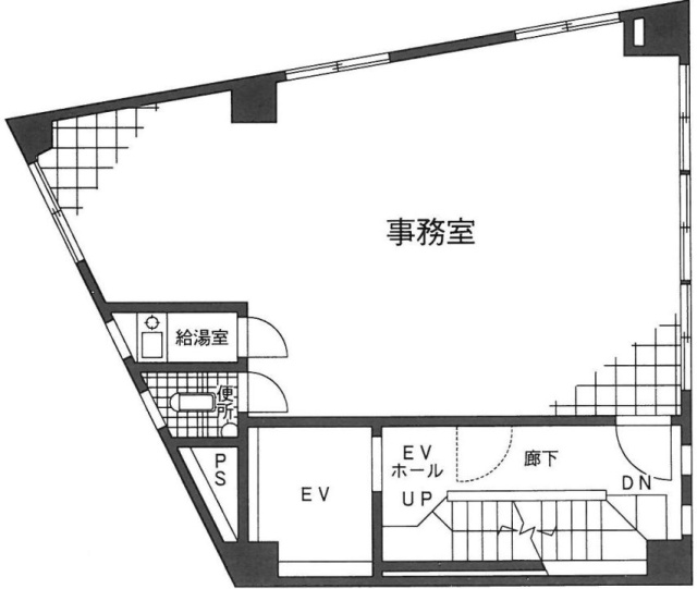 第1サンワビル3F 間取り図