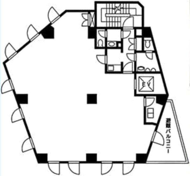 MSR東中野ビル9F 間取り図