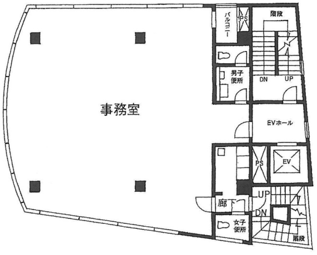 小野水道橋ビル5F 間取り図