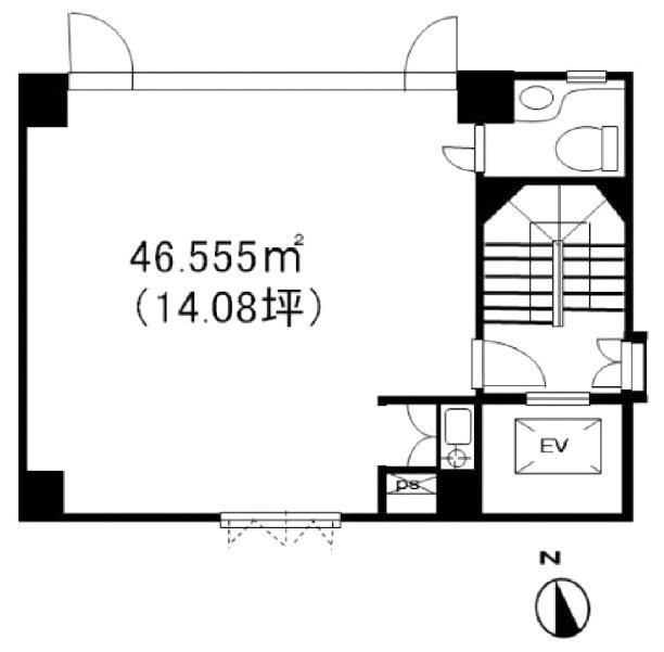 MCDビル4F 間取り図