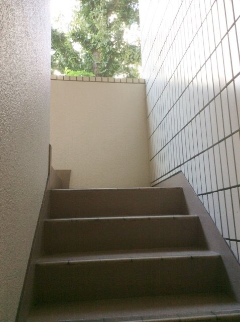 沖村ビル 階段