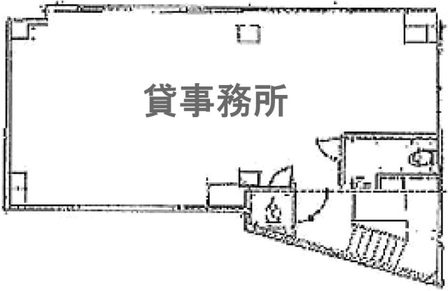 井門山王ビル2F 間取り図