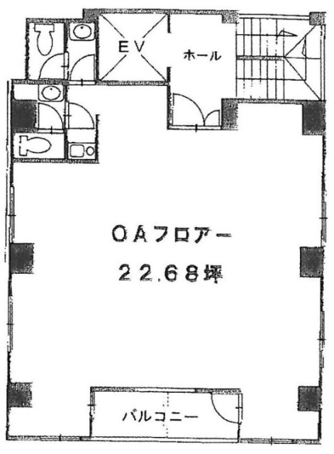 彩風館5F 間取り図