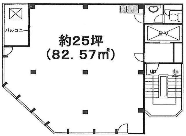 黒澤ビル4F 間取り図