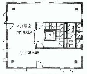 吉住ビル303 間取り図