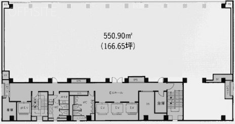 ニチレイ水道橋ビル3F 間取り図