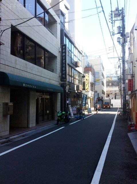 大同ビル ビル周辺道路