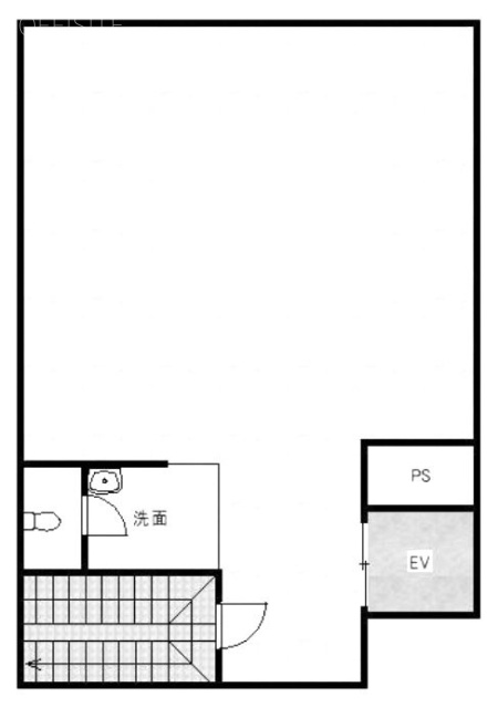 武本ビル4F 間取り図