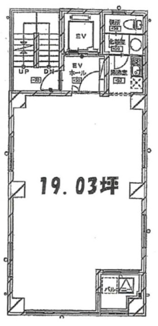 フロンティアビル2F 間取り図