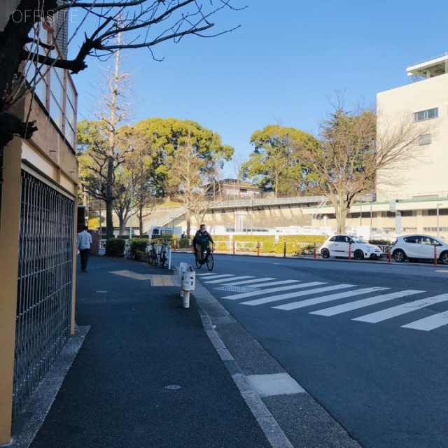 ステラハイム神山 ビル前面道路