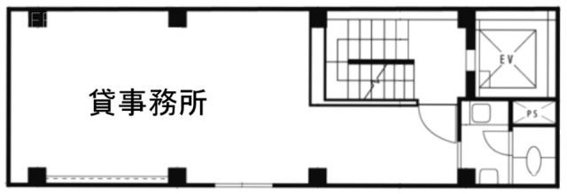 山田ビル6F 間取り図
