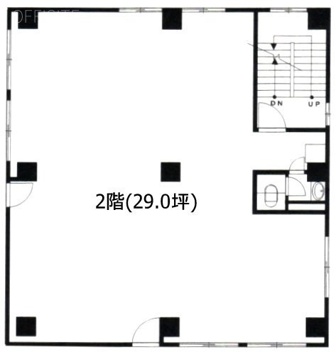 日向ビル2F 間取り図