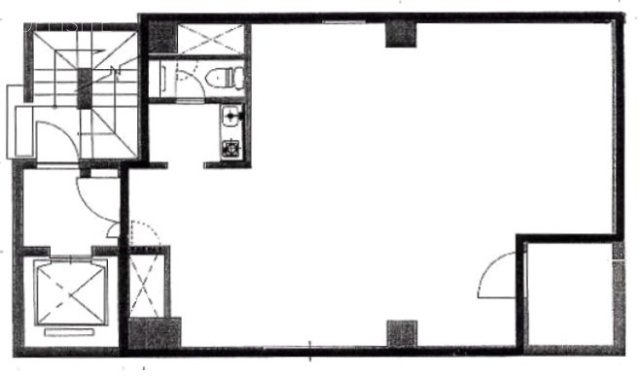 ヤマシタ芝大門ビル6F 間取り図