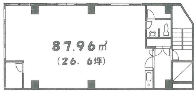 四谷TTビル5F 間取り図