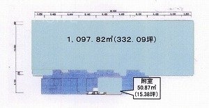 トルナーレタワー1F 間取り図