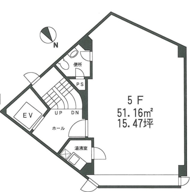 TMKビル5F 間取り図