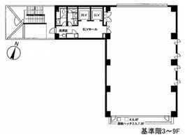 神田センタービル2F 間取り図