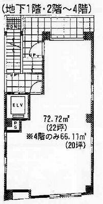 道玄坂柳光(どうげんざかりゅうこう)ビル3F 間取り図
