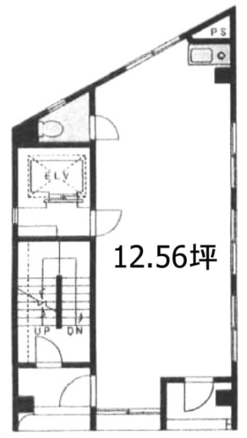 星野新小岩ビル5F 間取り図