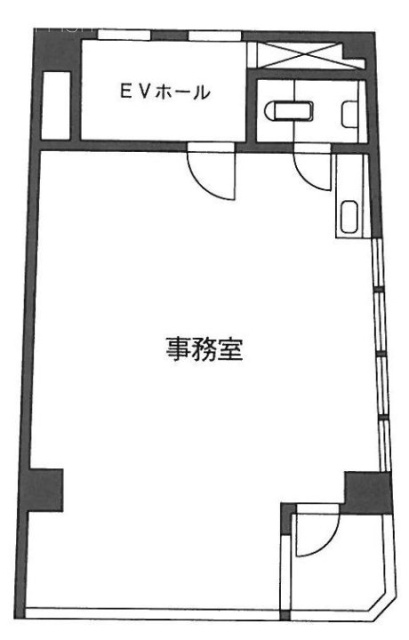 F93 ShibuyaⅠ4F 間取り図